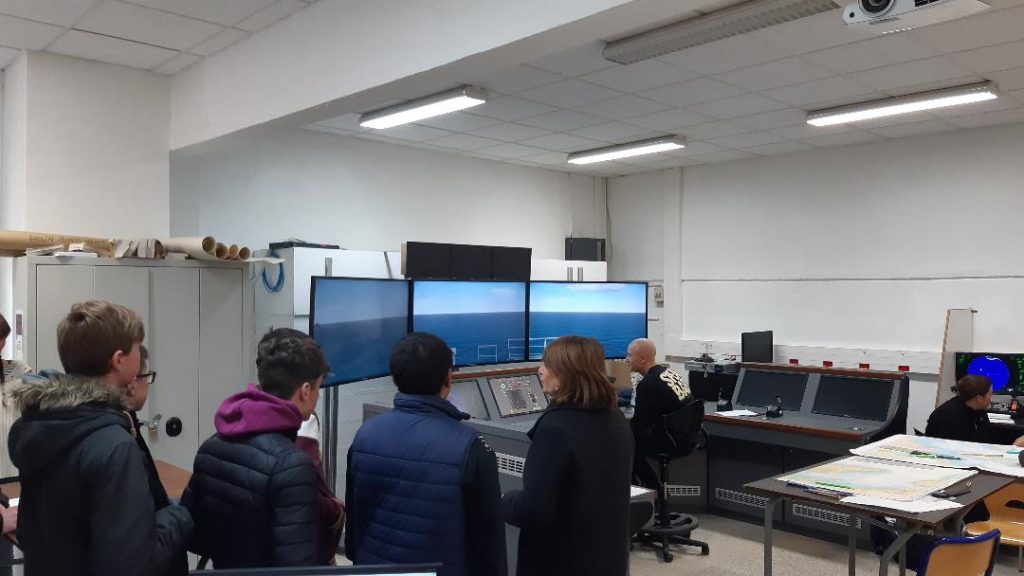 Visite du CFA et du lycée maritime de La Rochelle – ACCUEIL